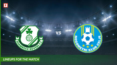 Shamrock Rovers ปะทะ Celje: รายชื่อผู้เล่นสำหรับการแข่งขัน
