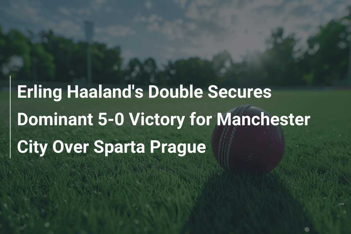 Erling Haaland's Double Secures Dominant 5-0 Victory For Manchester ...