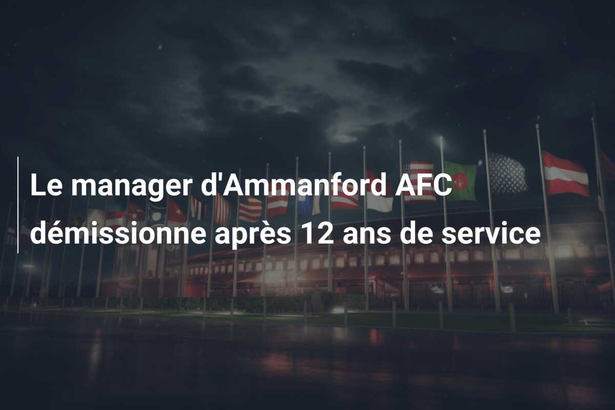 Le manager d’Ammanford AFC démissionne après 12 ans de service