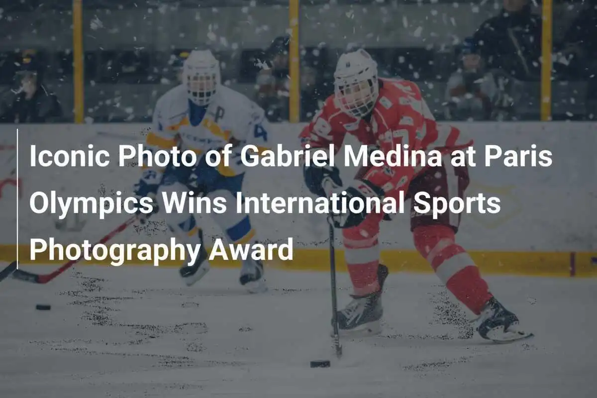 Ikonisches Foto von Gabriel Medina bei den Olympischen Spielen gewinnt internationalen Sportfotografiepreis