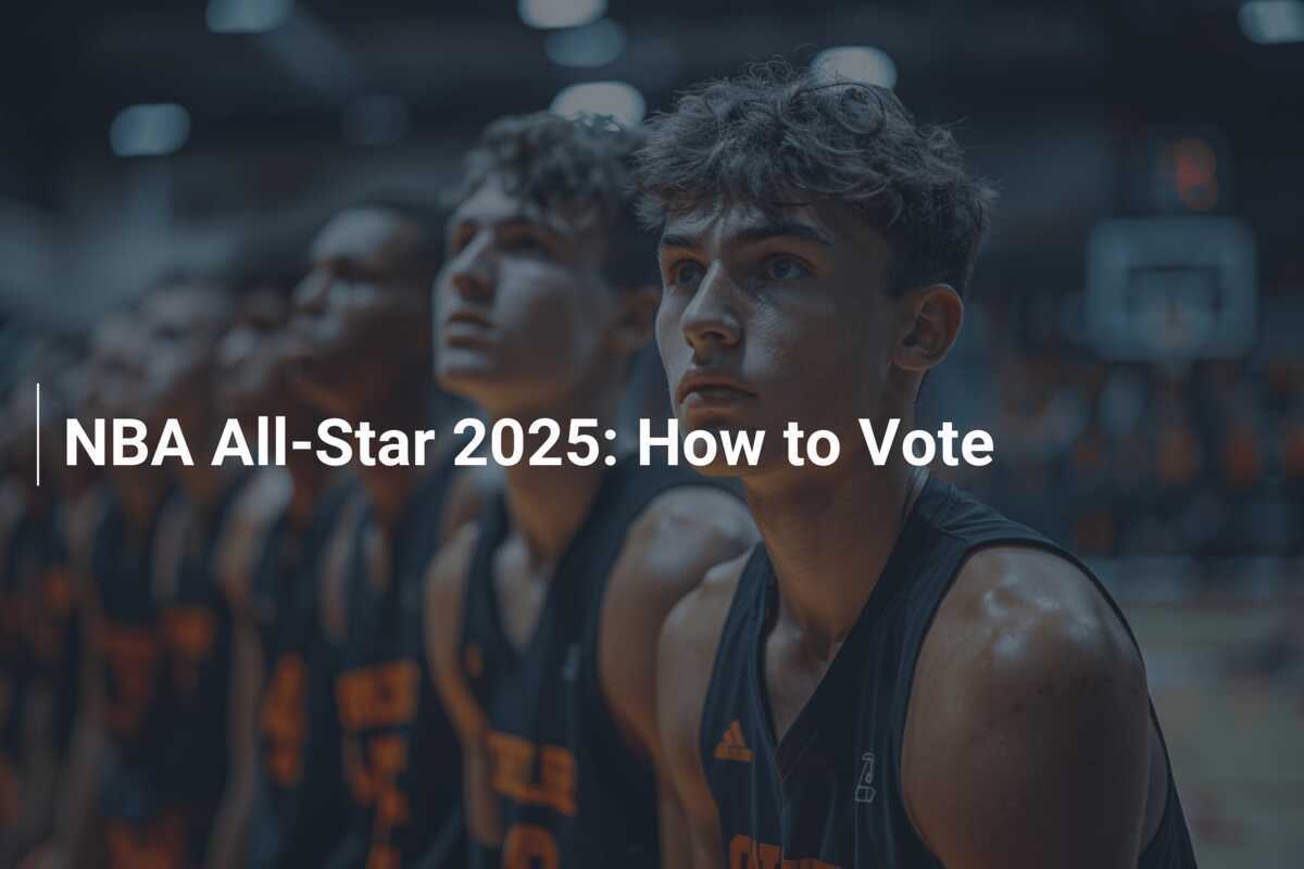 NBA AllStar 2025 How to Vote