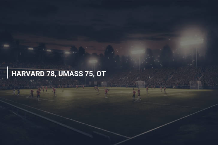 HARVARD 78, UMASS 75, OT