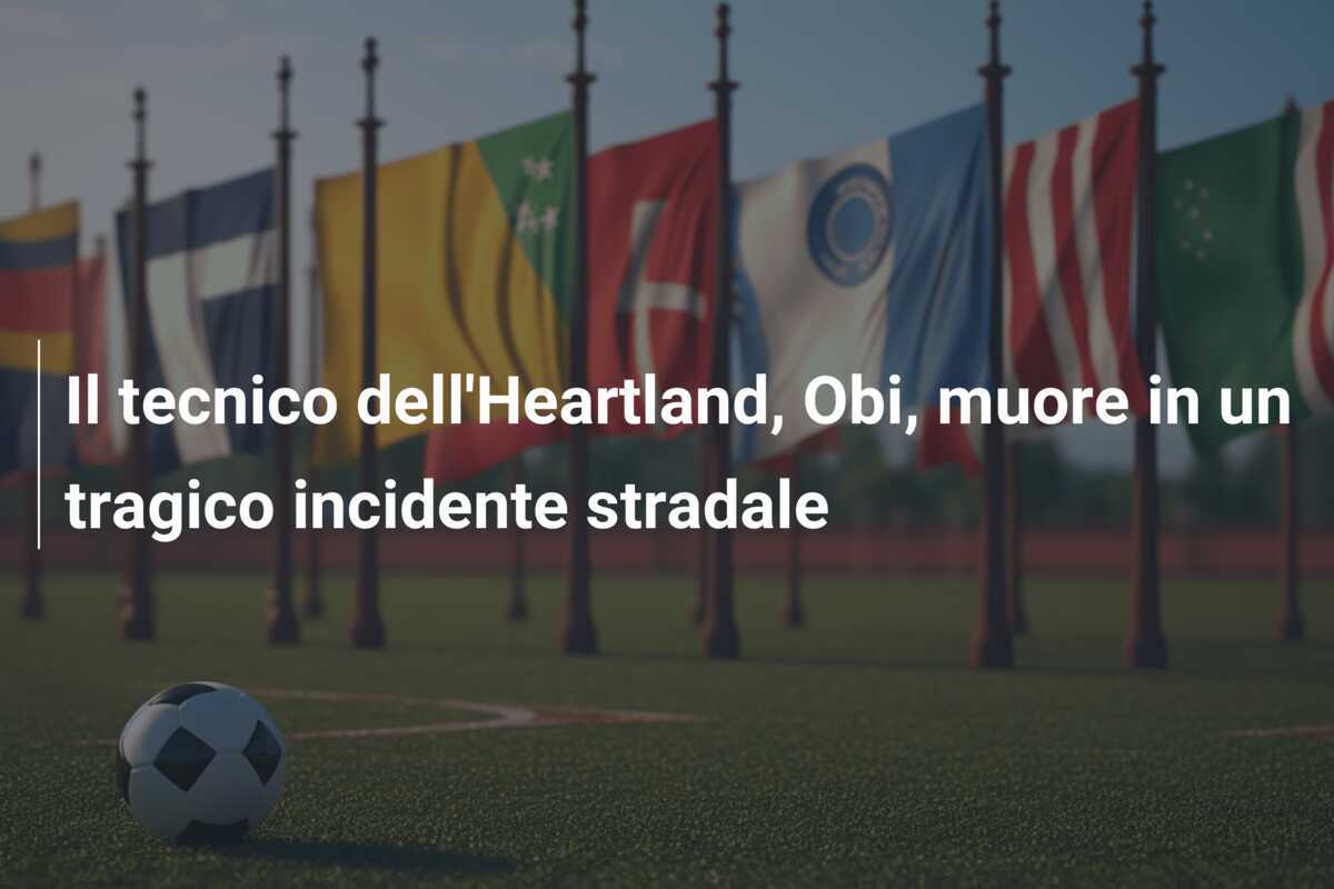 Il tecnico dell’Heartland, Obi, muore in un tragico incidente stradale
