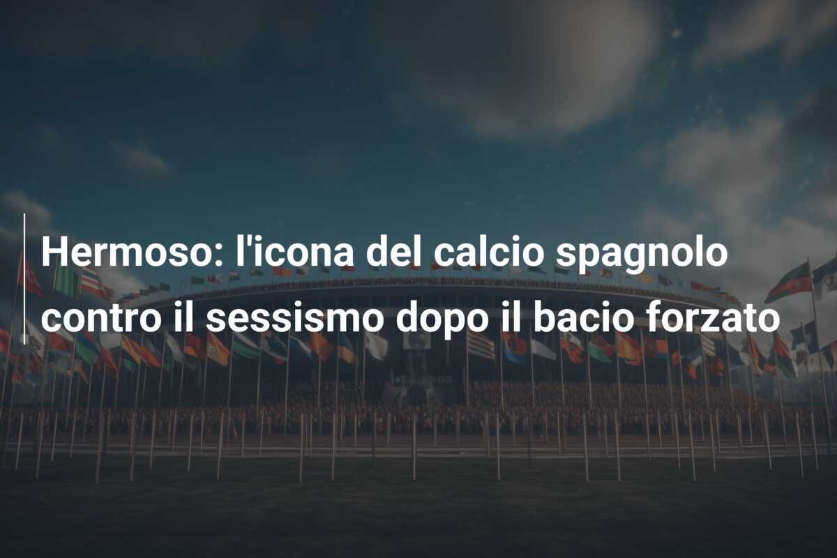 Hermoso: l'icona del calcio spagnolo contro il sessismo dopo il bacio forzato