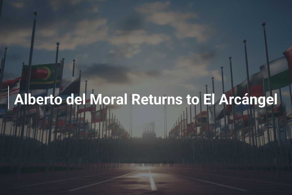 Alberto del Moral Ritorna all'El Arcángel
