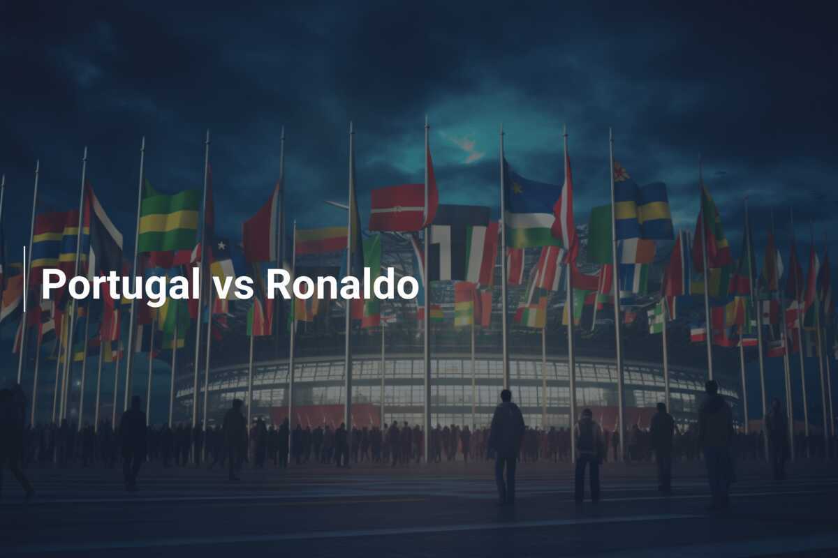 Portugal vs Ronaldo
