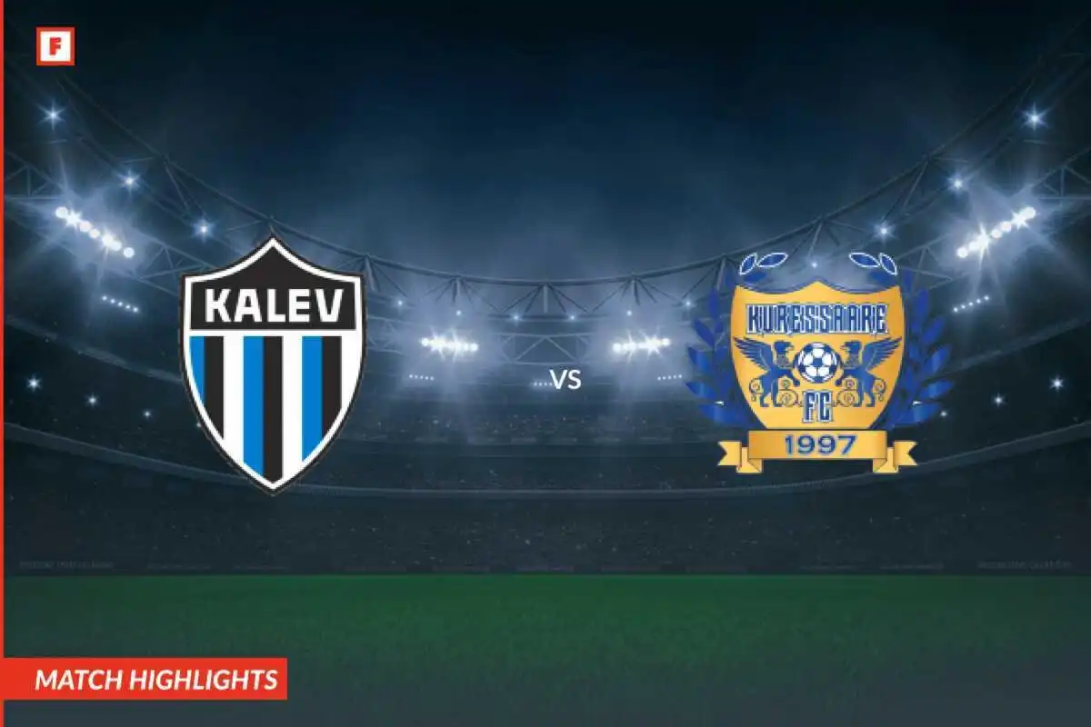 Tallinna Kalev - Kuressaare golovi i naglasci