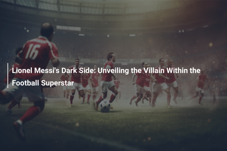 Lionel Messi’s Dark Side: Unveiling the Villain Within the Football Superstar