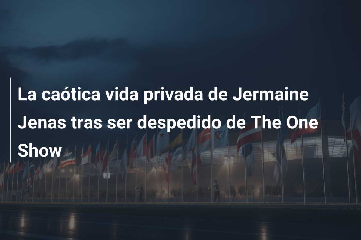 La caótica vida privada de Jermaine Jenas tras ser despedido de The One Show