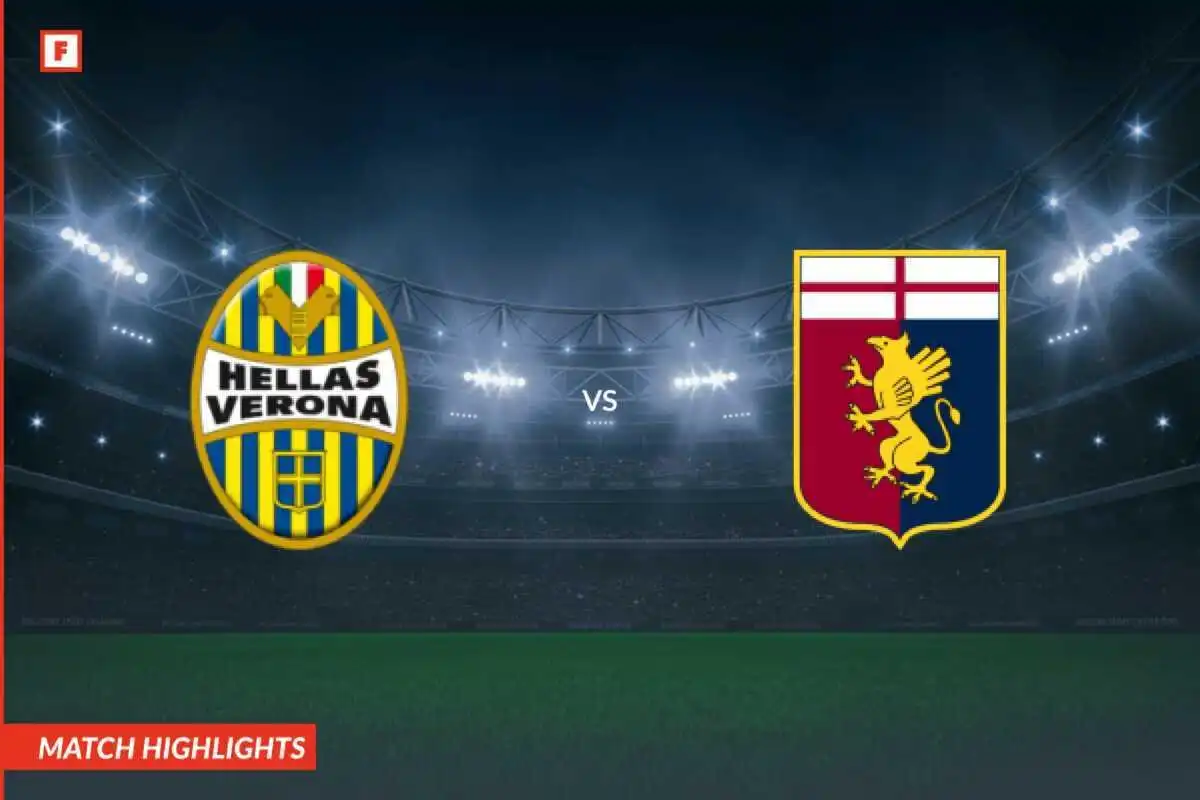 Hellas Verona - Genoa mål og høydepunkter