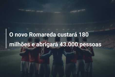 O novo Romareda custará 180 milhões e abrigará 43.000 pessoas