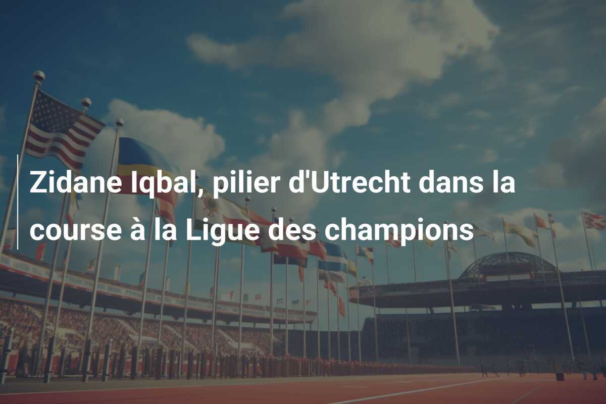 Zidane Iqbal, pilier d'Utrecht dans la course à la Ligue des champions