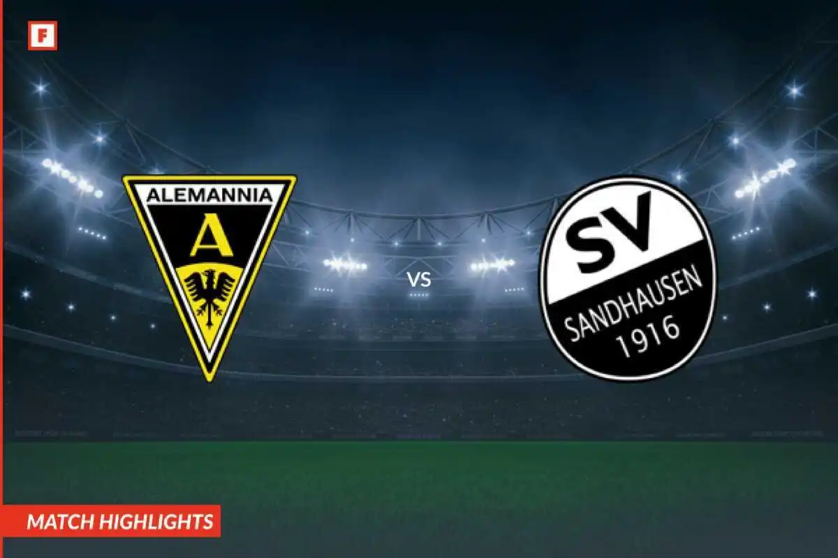 Alemannia Aachen - Sandhausen góly a najzaujímavejšie momenty
