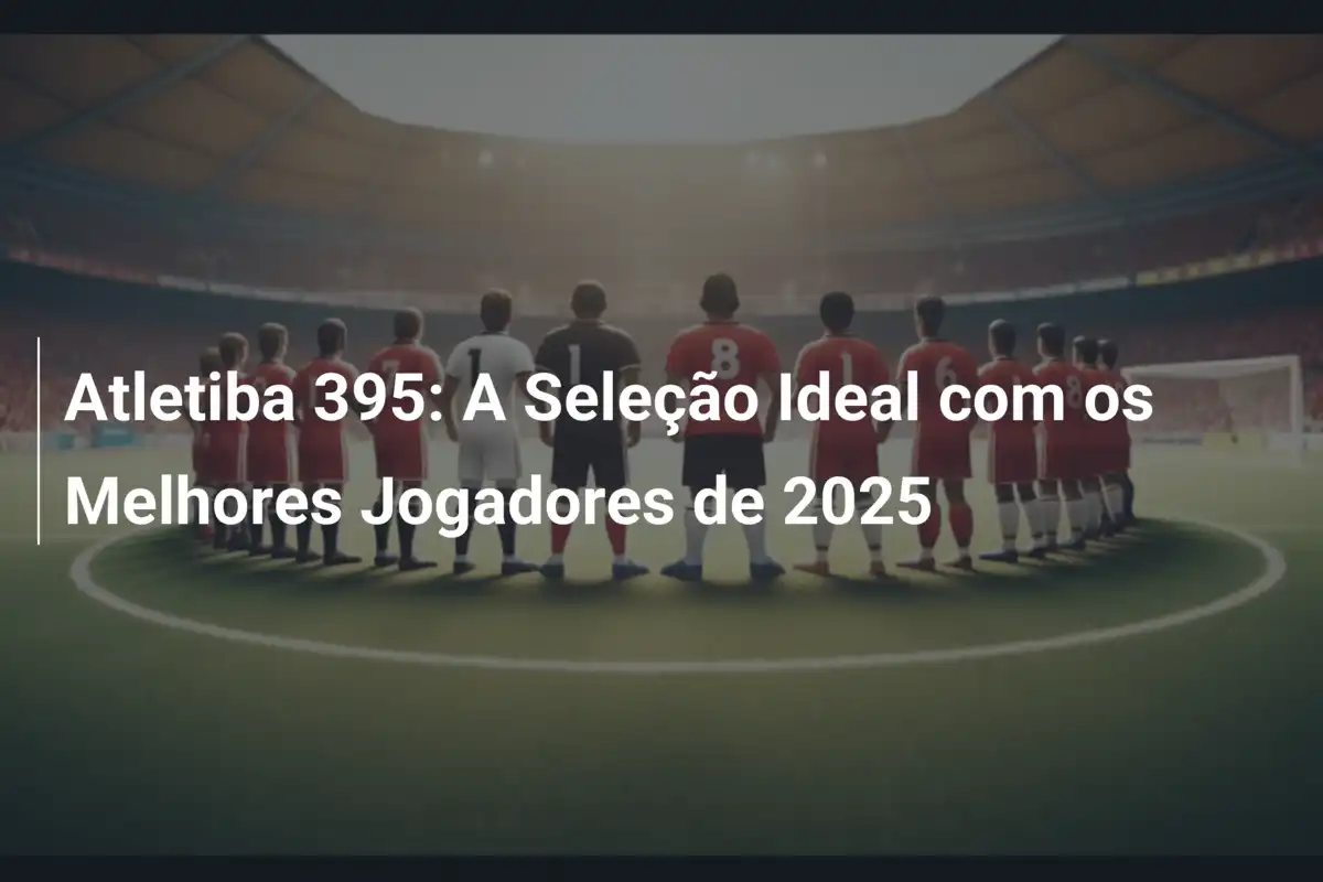 Atletiba 395: A Seleção Ideal com os Melhores Jogadores de 2025