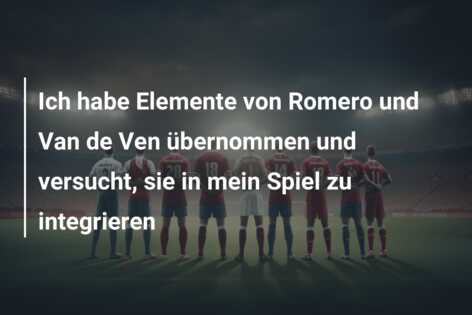 Ich habe Elemente von Romero und Van de Ven übernommen und versucht, sie in mein Spiel zu integrieren