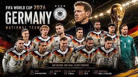 I favoriti ai Mondiali 2026: Germania
