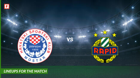 Zrinjski ปะทะ Rapid Wien: รายชื่อผู้เล่นสำหรับการแข่งขัน