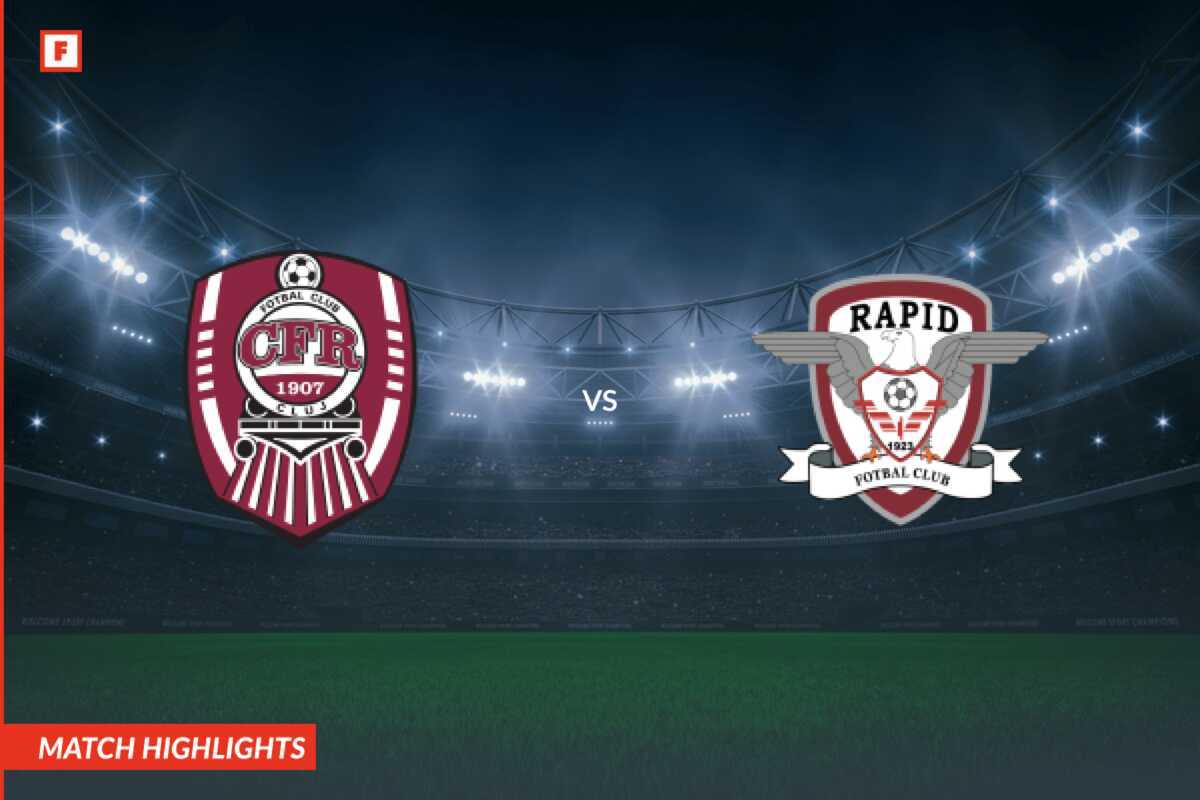 CFR Cluj - FC Rapid 1923 goles y momentos destacados - footboom1.com