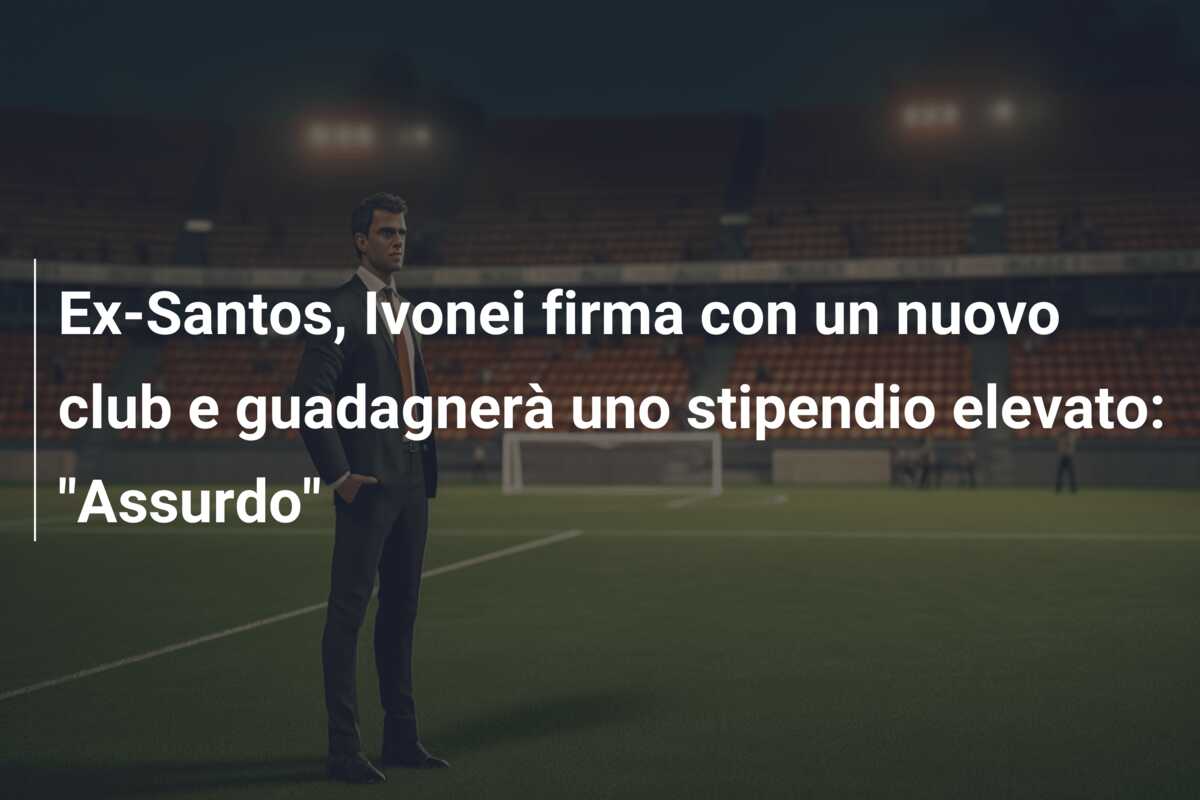 Ex-Santos, Ivonei firma con un nuovo club e guadagnerà uno stipendio elevato: “Assurdo”