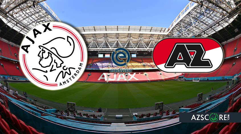 06-05-2023: Sport: Ajax v AZ AMSTERDAM, NETHERLANDS - MAY 6: Myron van  Brederode (AZ Alkmaar) during the match Eredivisie AFC Ajax and AZ Alkmaar  at Stock Photo - Alamy