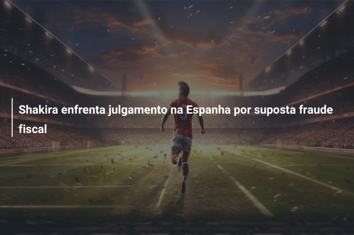 Shakira enfrenta julgamento na Espanha por suposta fraude fiscal
