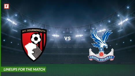 Bournemouth vs Crystal Palace: escalações para o jogo