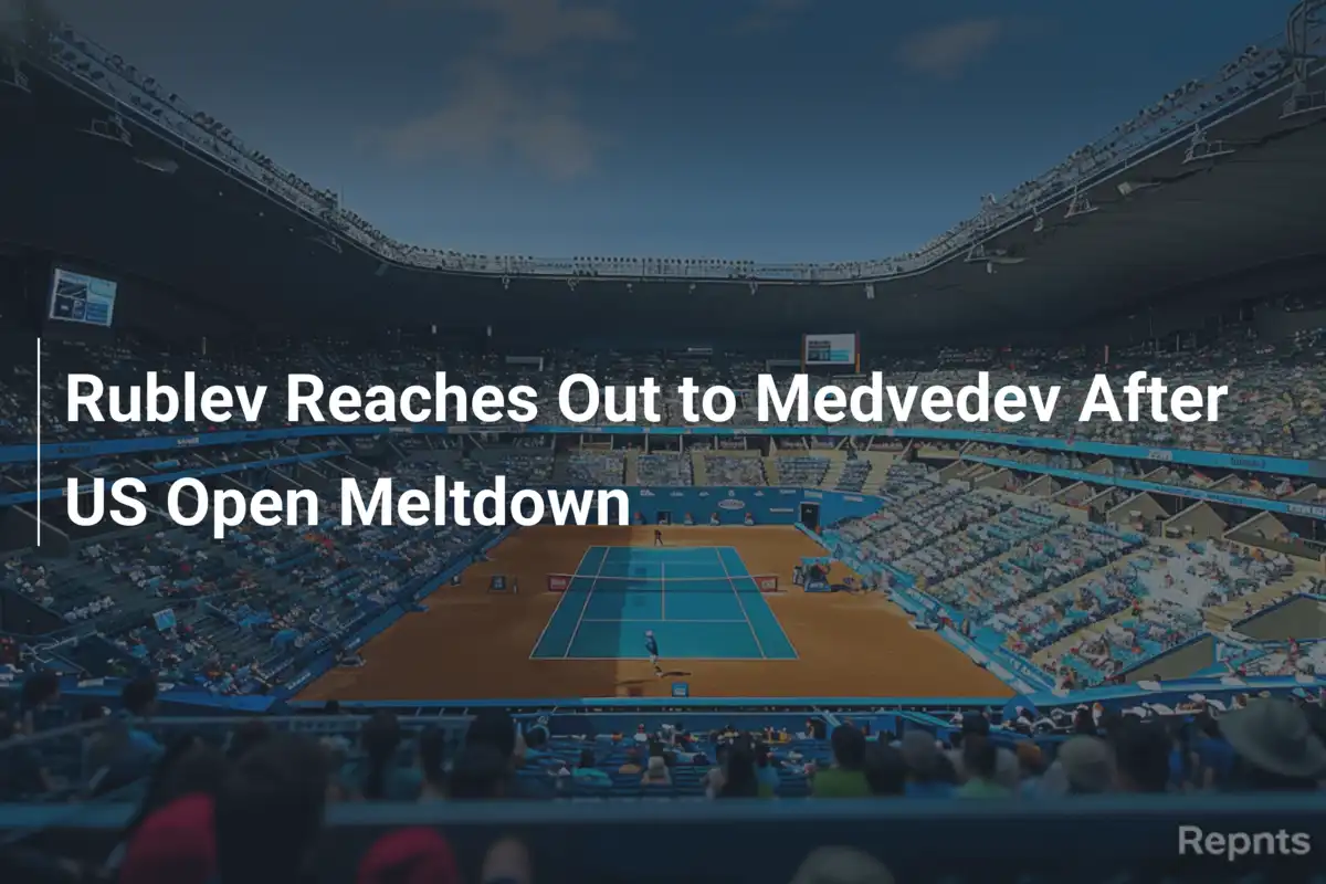 Rublev steht Medvedev nach US-Open-Drama bei
