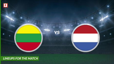 ลิธัวเนีย ปะทะ เนเธอร์แลนด์: รายชื่อผู้เล่นสำหรับการแข่งขัน