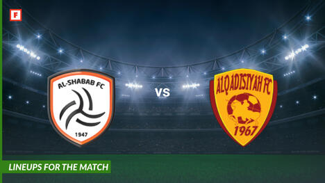 Al Shabab Riyadh vs Al Qadisiyah: lineups for the match