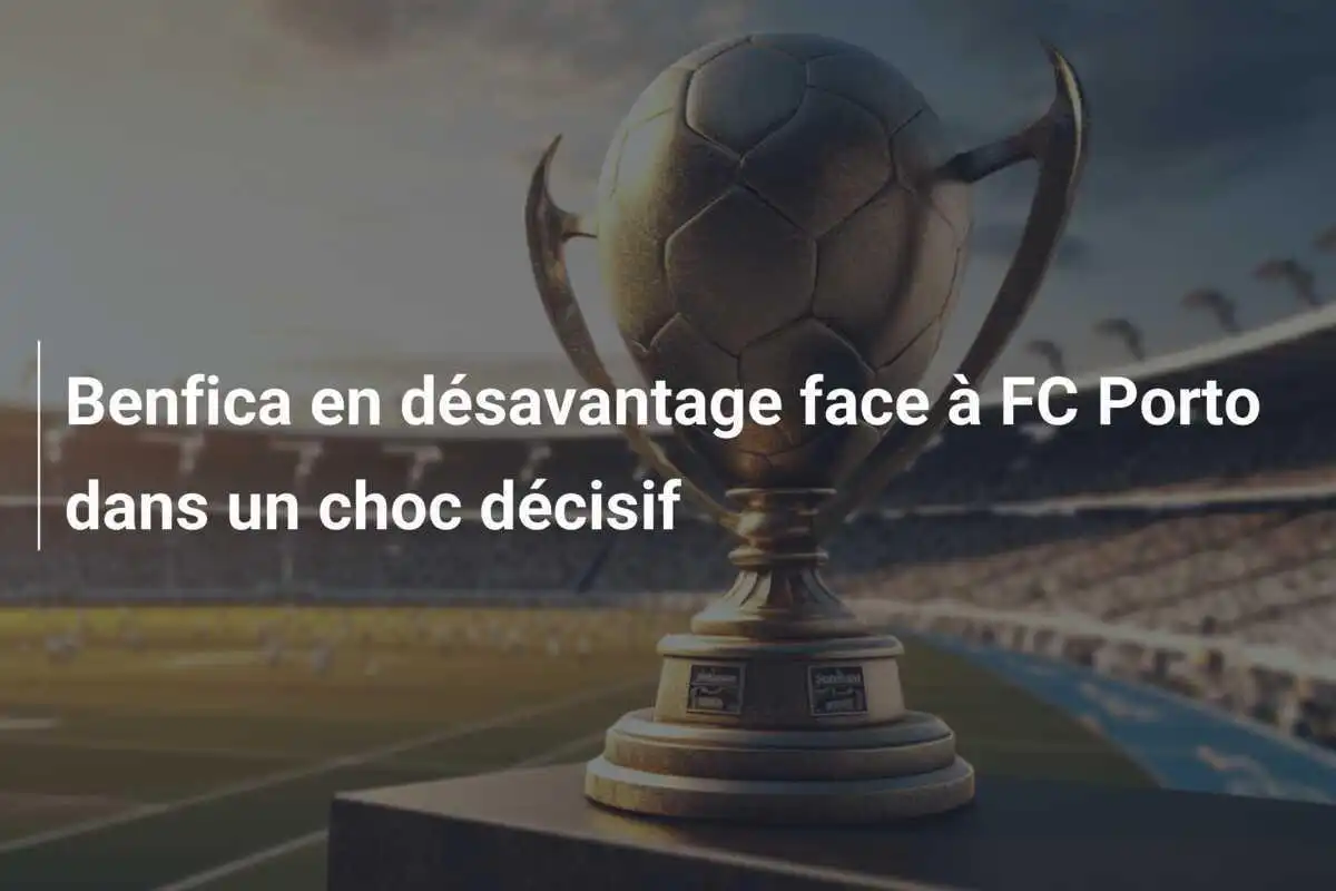 Benfica en désavantage face à FC Porto dans un choc décisif