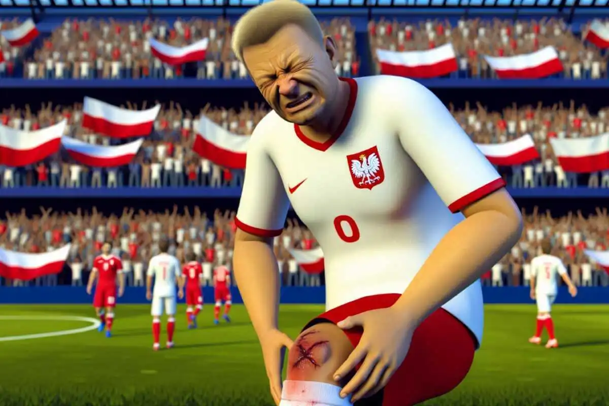 Lewandowski Tetap Bersama Polandia Meski Cedera Ringan