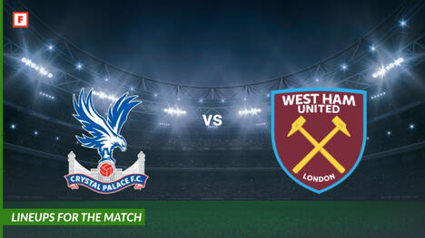Crystal Palace kontra West Ham United: składy na mecz