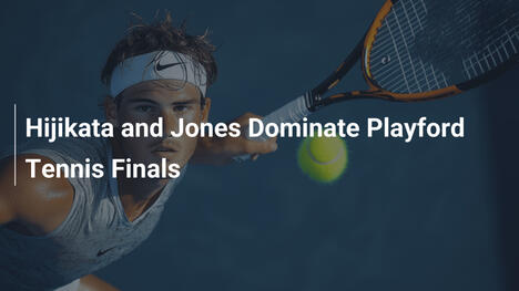 Hijikata und Jones dominieren Playford-Tennisfinale