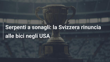 Serpenti a sonagli: la Svizzera rinuncia alle bici negli USA