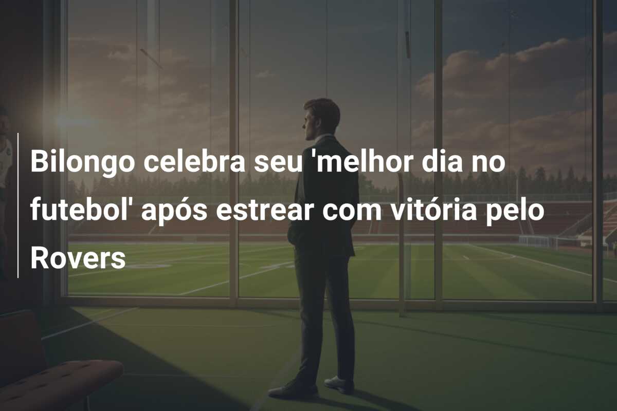 Bilongo celebra seu ‘melhor dia no futebol’ após estrear com vitória pelo Rovers