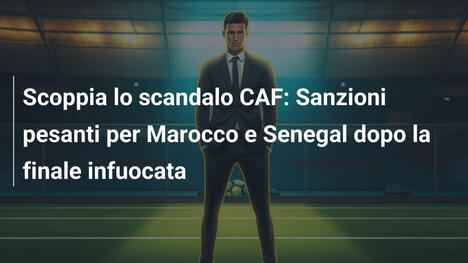Scoppia lo scandalo CAF: Sanzioni pesanti per Marocco e Senegal dopo la finale infuocata