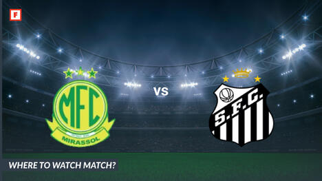 Di mana menonton Mirassol - Santos FC: Saluran TV dan waktu mulai