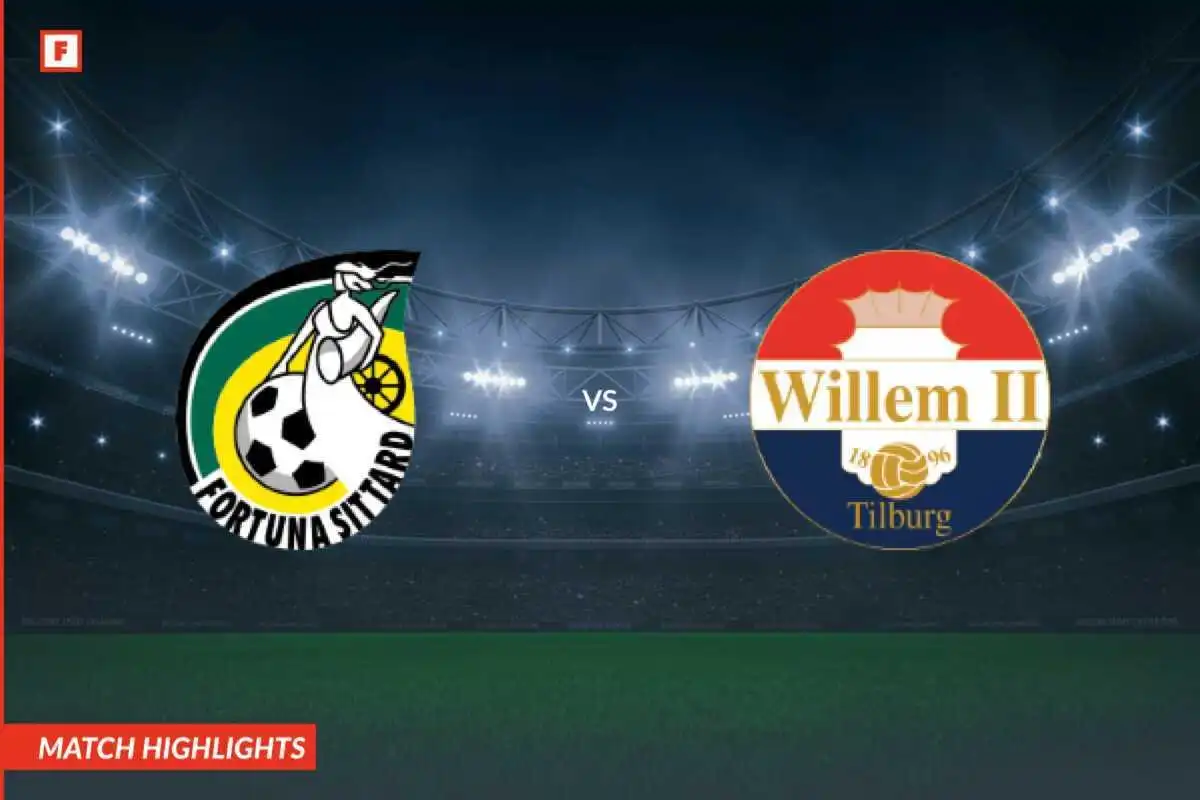 Fortuna Sittard - Willem II gol e momenti salienti