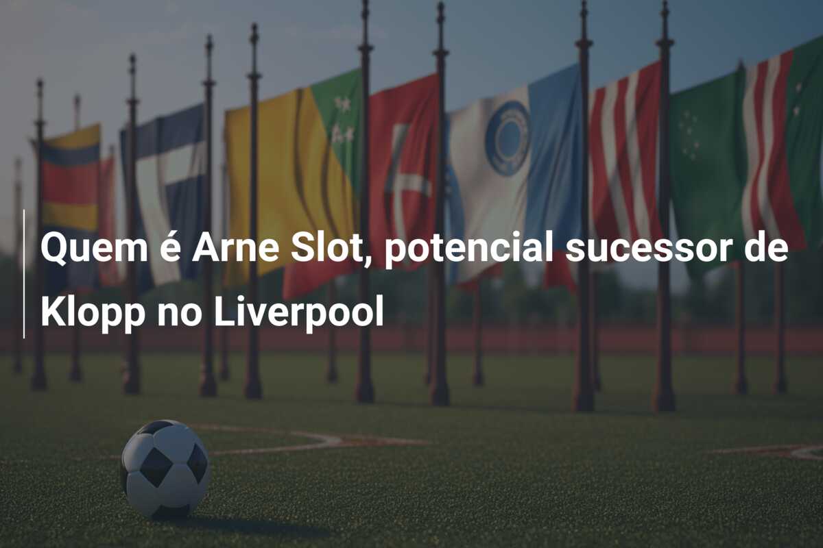 Quem é Arne Slot, potencial sucessor de Klopp no Liverpool