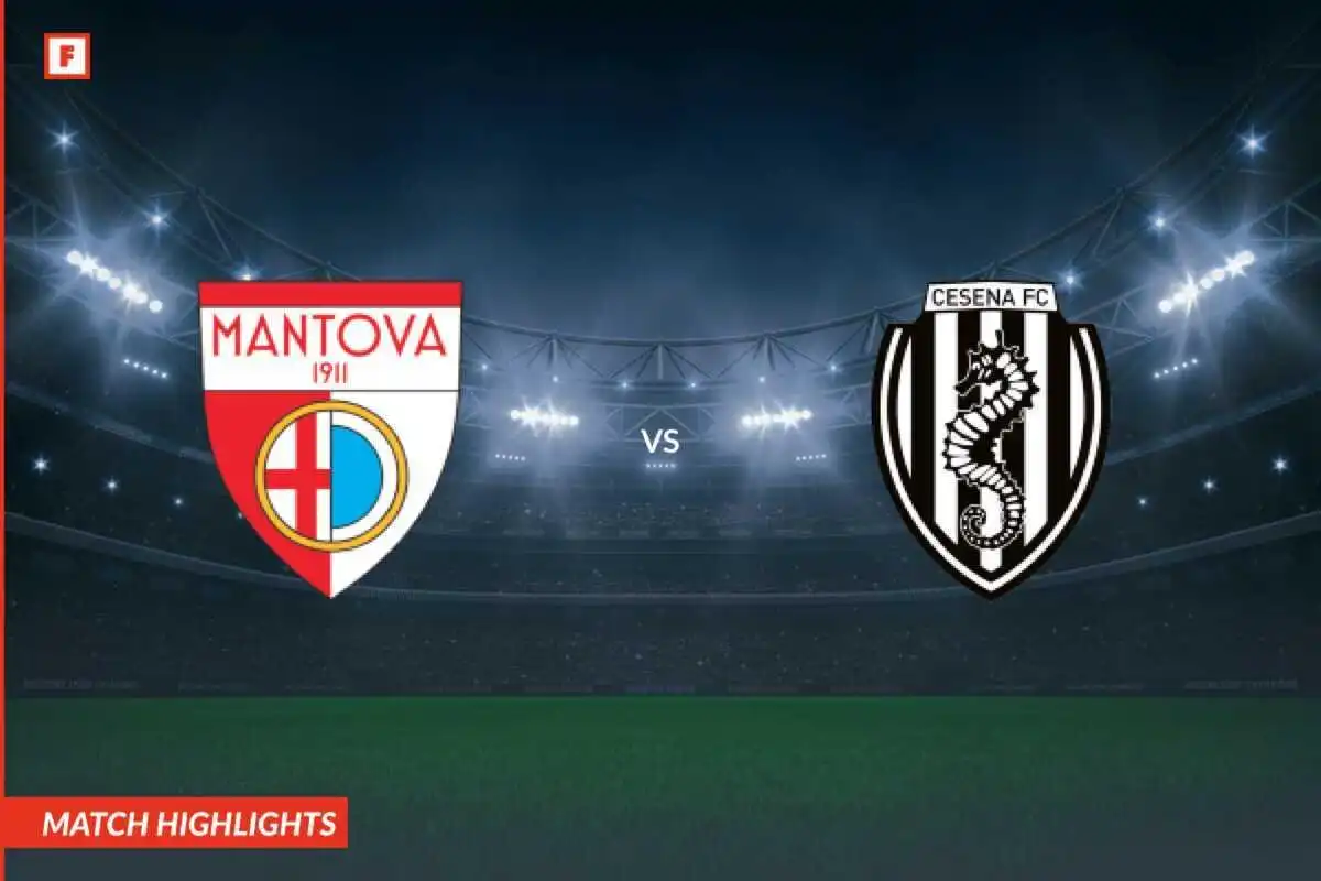 Mantova 1911 - Cesena gol e momenti salienti