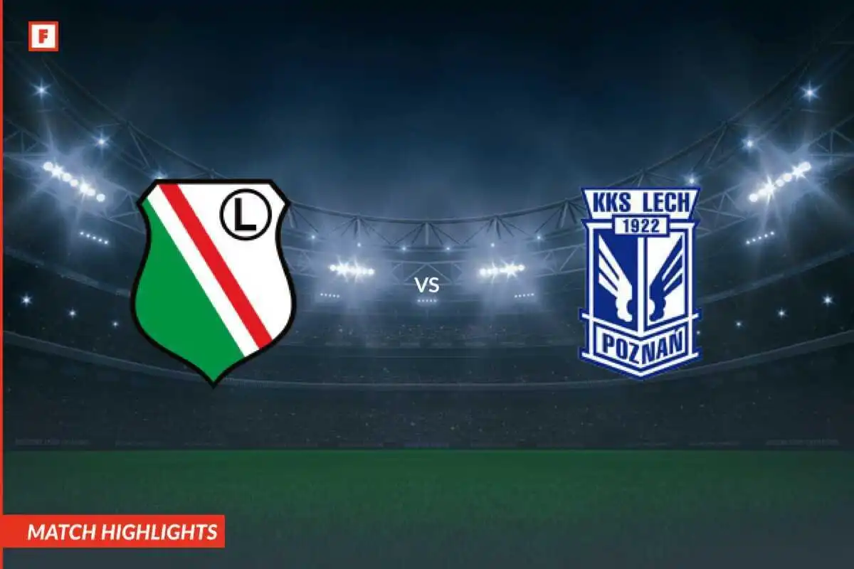 Legia Warszawa - Lech Poznań cele i najważniejsze momenty