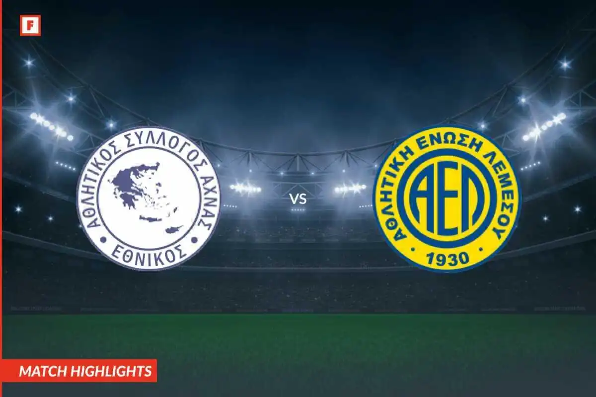 Ethnikos Achna - AEL Limassol bàn thắng và điểm nổi bật
