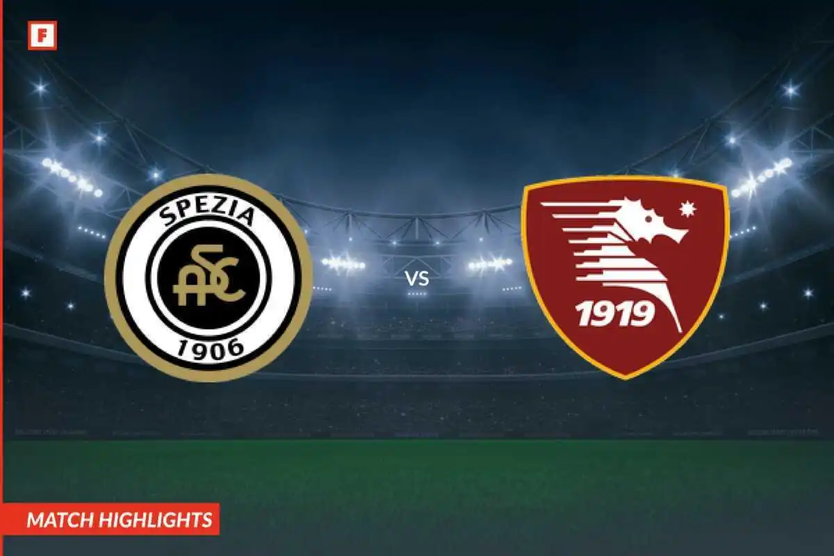 Spezia - Salernitana 1919 gol e momenti salienti