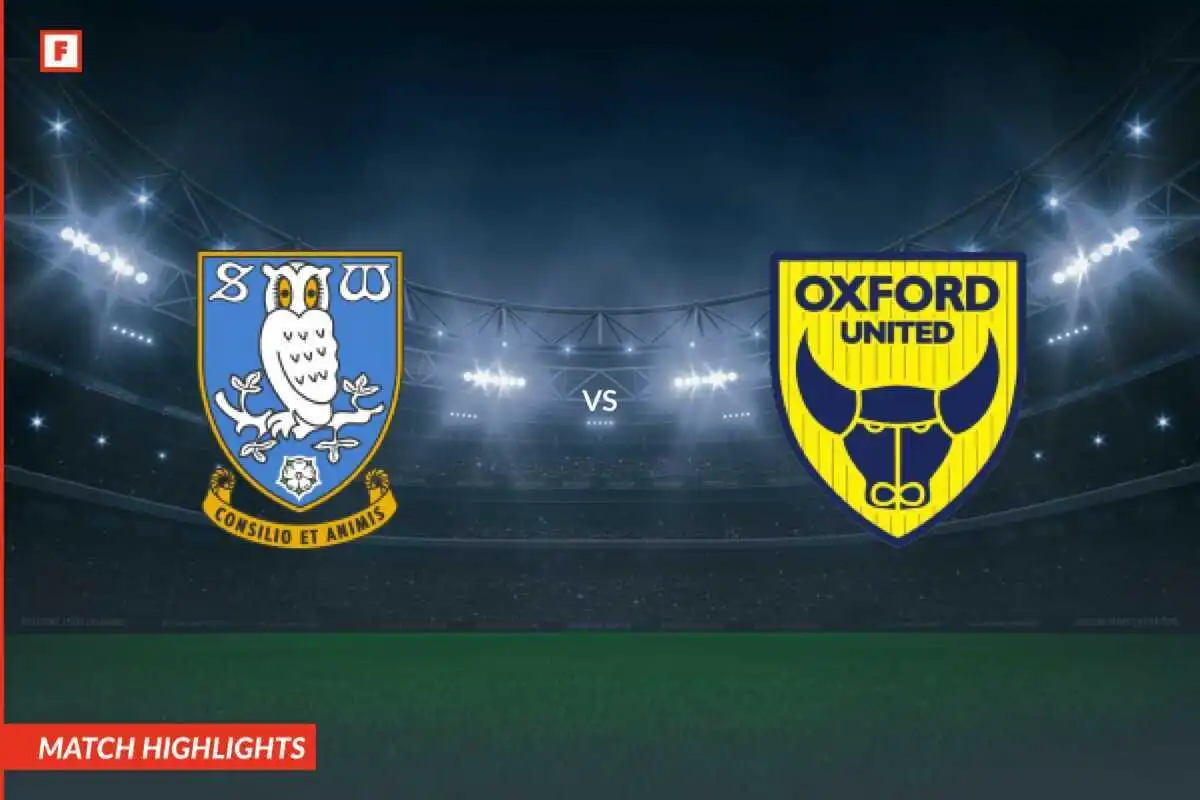 Sheffield Wednesday - Oxford United doelpunten en hoogtepunten