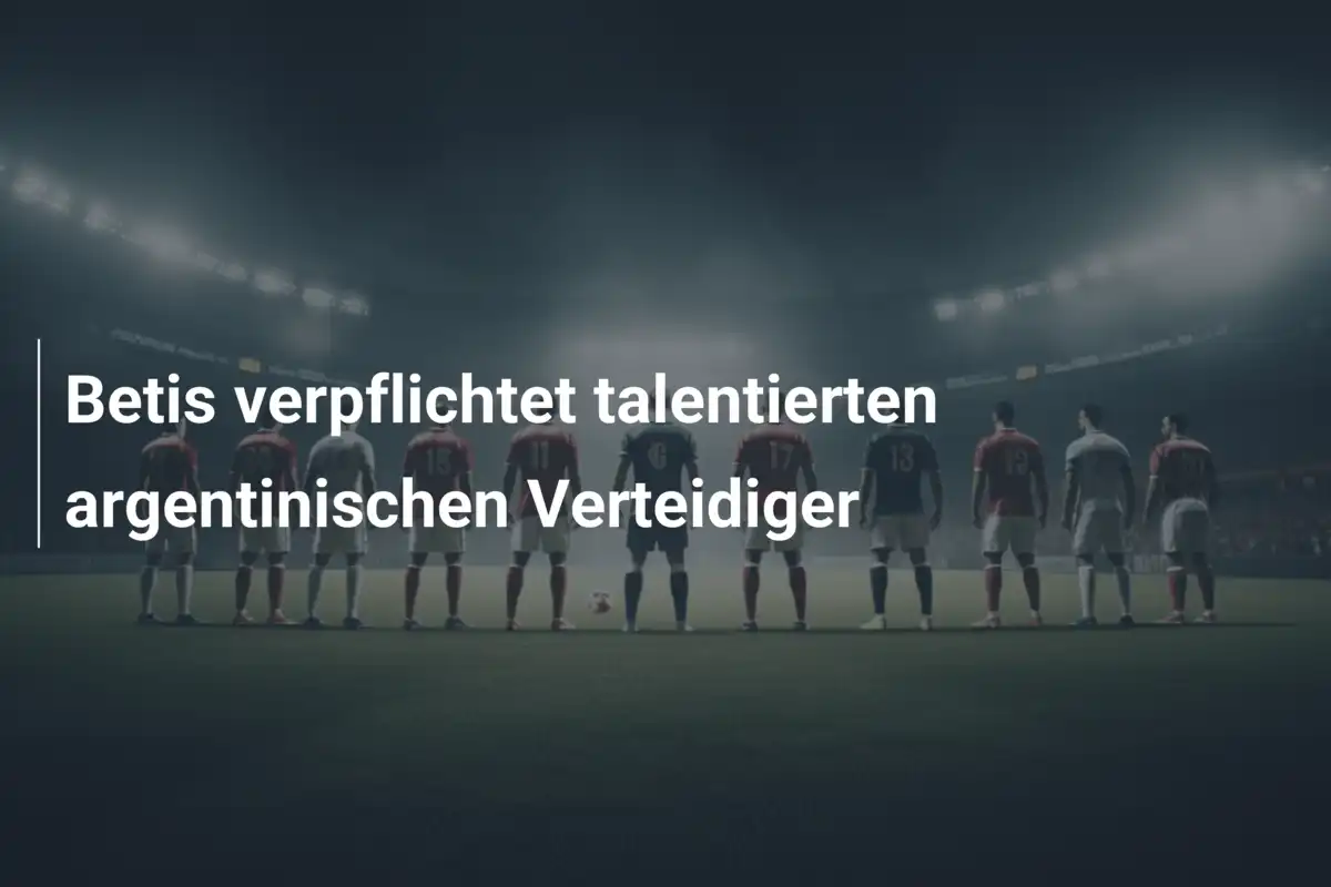 Betis verpflichtet talentierten argentinischen Verteidiger