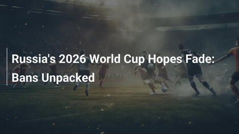 Le speranze della Russia per i Mondiali 2026 si affievoliscono