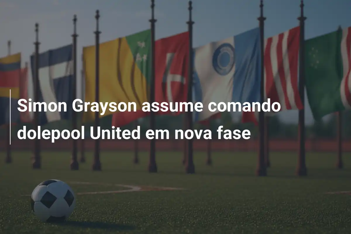 Simon Grayson assume comando dolepool United em nova fase