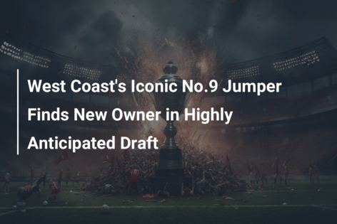 Tricoul emblematic cu numărul 9 al West Coast găsește un nou proprietar în Așteptatul Draft