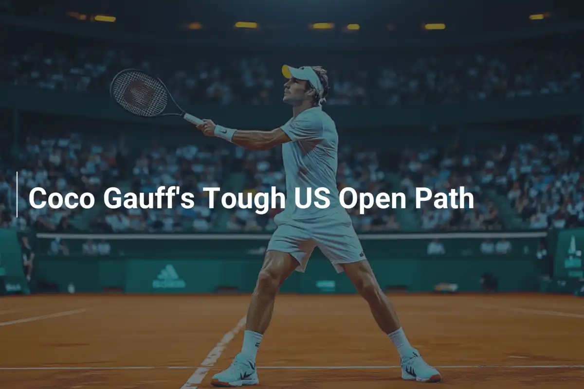 Der harte Weg von Coco Gauff bei den US Open
