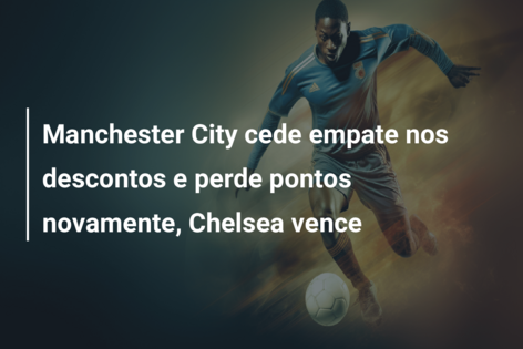 City abre 2 a 0, mas cede empate ao Crystal Palace no último jogo